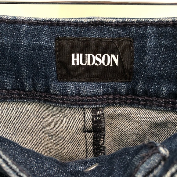 Hudson Collin Skinny Crop Raw Hem Size 26 NWT - Picture 5 of 8